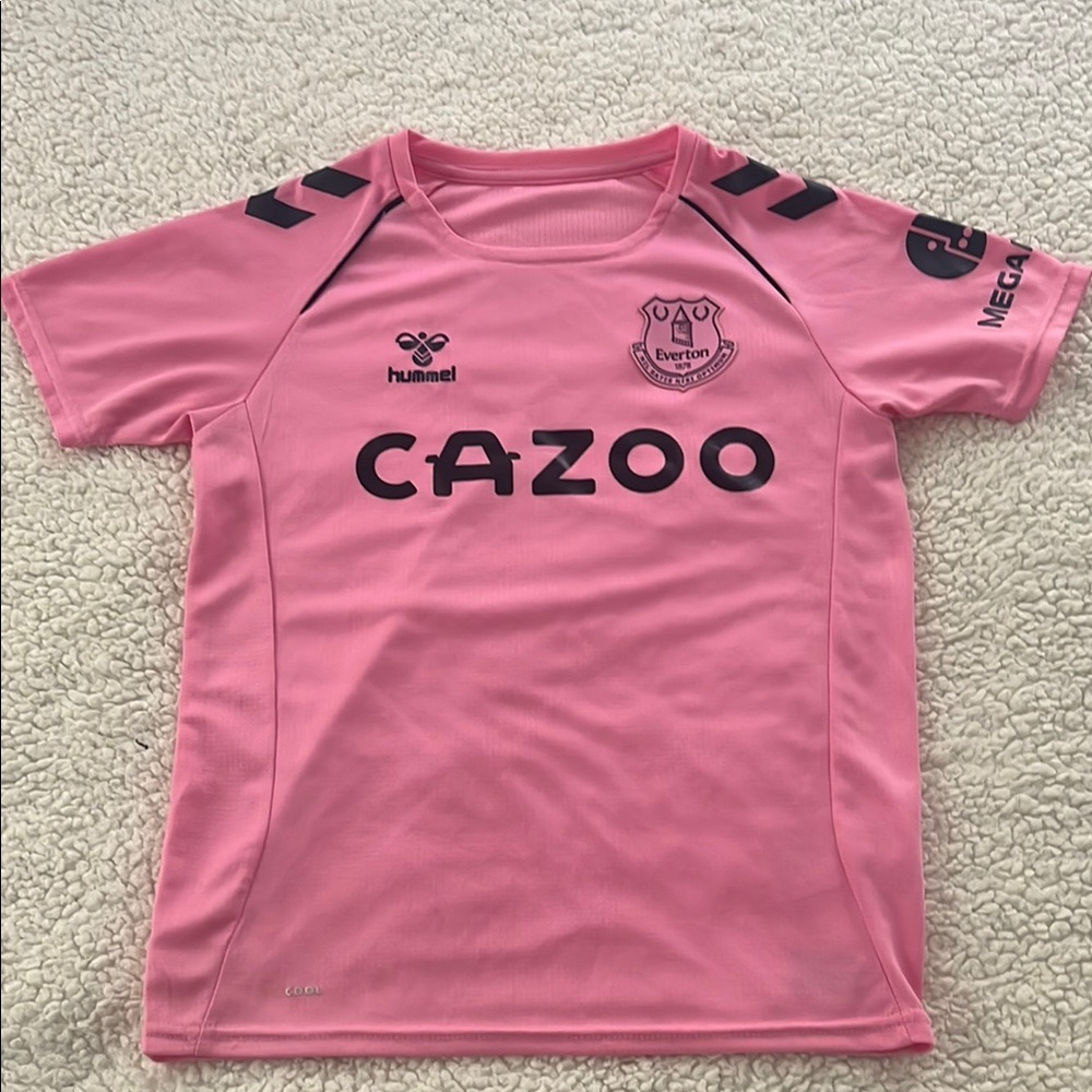 Hummel Pink Everton FC Shirt